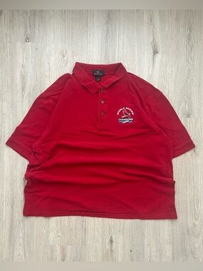 Vintage 2006 St. Louis Cardinals Embroidered Antigua Polo Shirt Mens XL Red MLB